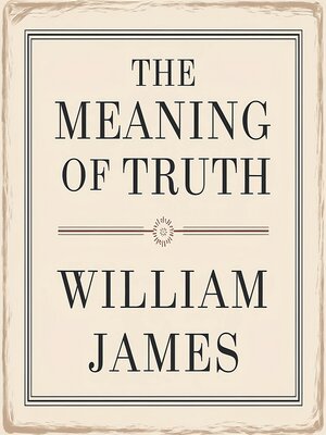 cover image of The Meaning of Truth